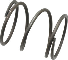 Value Collection - 0.85" OD, 0.062" Wire, 1" Free Length, Music Wire Compression Stock Springs Spring - 19.1 Lb Spring Rating - Makers Industrial Supply