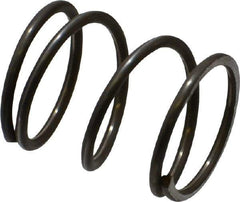 Value Collection - 0.85" OD, 0.072" Wire, 1" Free Length, Music Wire Compression Stock Springs Spring - 31.91 Lb Spring Rating - Makers Industrial Supply