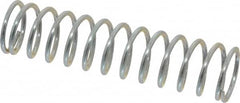 Value Collection - 0.85" OD, 0.08" Wire, 3-1/2" Free Length, Music Wire Compression Stock Springs Spring - 11.63 Lb Spring Rating - Makers Industrial Supply