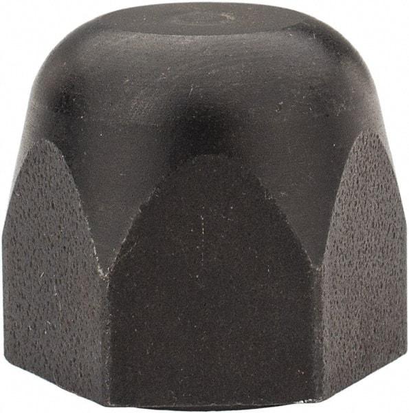 Morton Machine Works - 3/8-16" UNC, 3/4" Width Across Flats, Black Oxide Finish, Steel Acorn Nut - 3/4" Overall Height, TCMAI - Makers Industrial Supply