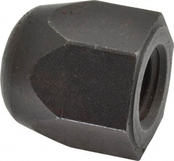 Morton Machine Works - 5/8-11" UNC, 1-1/16" Width Across Flats, Black Oxide Finish, Steel Acorn Nut - 1-3/16" Overall Height, TCMAI - Makers Industrial Supply