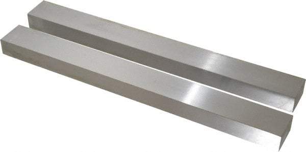 Value Collection - 12" Long x 1-1/4" High x 3/4" Thick, Tool Steel Parallel - Sold as Matched Pair - Makers Industrial Supply