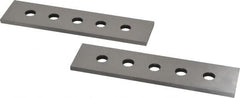 Value Collection - 6" Long x 1-1/2" High x 3/16" Thick, Tool Steel Two Face Parallel - 0.0003" Parallelism, Sold as Individual - Makers Industrial Supply