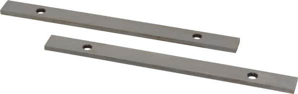 Value Collection - 6" Long x 1/2" High x 1/8" Thick, Tool Steel Parallel - 0.0002" Parallelism, Sold as Matched Pair - Makers Industrial Supply