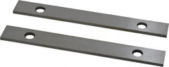 Value Collection - 6" Long x 3/4" High x 1/8" Thick, Tool Steel Parallel - 0.0002" Parallelism, Sold as Matched Pair - Makers Industrial Supply