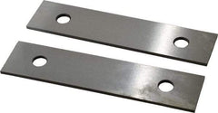 Value Collection - 6" Long x 1-3/8" High x 1/8" Thick, Tool Steel Parallel - 0.0002" Parallelism, Sold as Matched Pair - Makers Industrial Supply