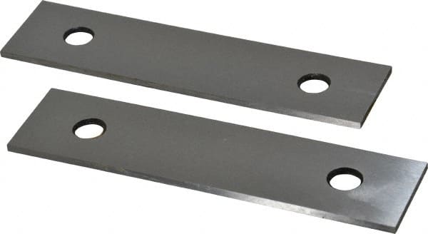 Value Collection - 6" Long x 1-1/2" High x 1/8" Thick, Tool Steel Parallel - 0.0002" Parallelism, Sold as Matched Pair - Makers Industrial Supply