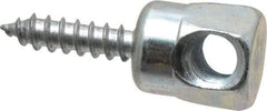 ITW Buildex - 3/8" Zinc-Plated Steel Horizontal (Cross Drilled) Mount Threaded Rod Anchor - 3/8" Diam x 1" Long, 670 Lb Ultimate Pullout, For Use with Wood - Makers Industrial Supply