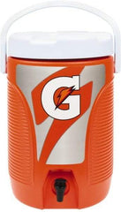 Gatorade - 3 Gal Cooler - Plastic, Orange - Makers Industrial Supply