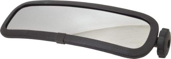 Made in USA - Indoor & Outdoor Convex Safety, Traffic & Inspection Mirrors - Glass Lens, 4" High - Makers Industrial Supply