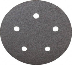 Norton - 5" Diam, 80 Grit, Aluminum Oxide Hook & Loop Disc - Medium Grade, Coated, B Weight Paper Backing, Series A275 - Makers Industrial Supply