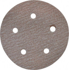 Norton - 5" Diam, 150 Grit, Aluminum Oxide Hook & Loop Disc - Very Fine Grade, Coated, B Weight Paper Backing, Series A275 - Makers Industrial Supply