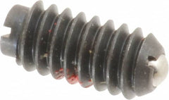 TE-CO - 1/4-20, 0.125" Ball Diam, 17/32" Body Length, 0.035" Max Ball Reach, Threaded Ball Plunger - Makers Industrial Supply