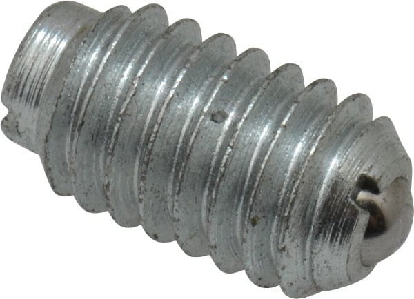 TE-CO - 5/16-18, 0.156" Ball Diam, 37/64" Body Length, 0.04" Max Ball Reach, Threaded Ball Plunger - Makers Industrial Supply