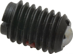 TE-CO - 1/2-13, 0.281" Ball Diam, 3/4" Body Length, 0.072" Max Ball Reach, Threaded Ball Plunger - Makers Industrial Supply