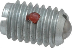 TE-CO - 1/2-13, 0.281" Ball Diam, 3/4" Body Length, 0.072" Max Ball Reach, Threaded Ball Plunger - Makers Industrial Supply