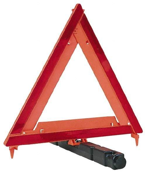 Peterson - 3 Piece Red Triangle Warning Kit - Plastic - Makers Industrial Supply