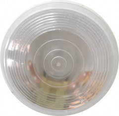 Peterson - 4-1/4" Diam, Clear Lens & Reflector - Plastic, 12 Volt - Makers Industrial Supply