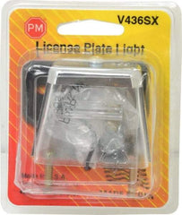 Peterson - 2-11/16" Long x 1-1/2" Wide, Clear Lens & Reflector - Plastic, 12 Volt - Makers Industrial Supply