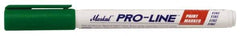 Markal - Green Liquid Enamel-Based Paint Marker - Fine Tip, Alcohol Base Ink - Makers Industrial Supply