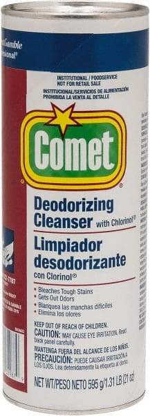 Comet USA LLC - 21 oz Can Powder Bathroom Cleaner - Bleach Scent, General Purpose Cleaner - Makers Industrial Supply