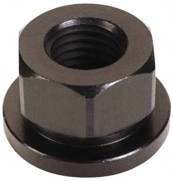 TE-CO - M10x1.50, 22mm Flange Diam, 13mm High, 17mm Across Flats, Flange Nut - Makers Industrial Supply