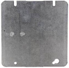 Cooper Crouse-Hinds - Electrical Outlet Box Steel Square Cover - Makers Industrial Supply