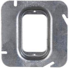 Cooper Crouse-Hinds - Electrical Outlet Box Steel Square Cover - Makers Industrial Supply