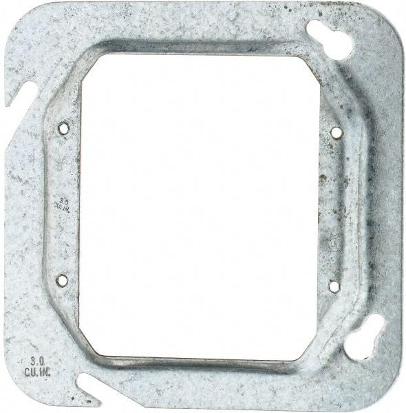 Cooper Crouse-Hinds - Electrical Outlet Box Steel Square Cover - Makers Industrial Supply