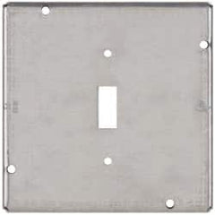 Cooper Crouse-Hinds - Electrical Outlet Box Steel Square Surface Cover - Makers Industrial Supply