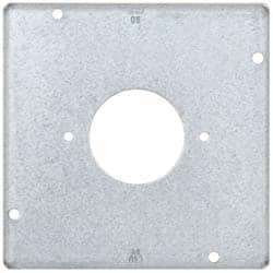 Cooper Crouse-Hinds - Electrical Outlet Box Steel Square Surface Cover - Makers Industrial Supply