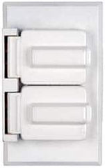 Cooper Crouse-Hinds - Electrical Outlet Box Aluminum Weatherproof Cover - Includes Gasket - Makers Industrial Supply