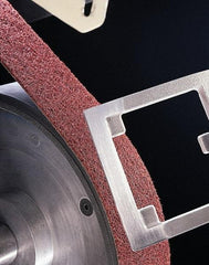 3M - 2" Wide x 60" OAL, Aluminum Oxide Abrasive Belt - Aluminum Oxide, Coarse, Nonwoven, Series SC-BL - Makers Industrial Supply