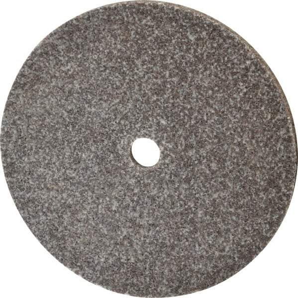 3M - 6" Diam, 1/4" Face Width, 5/8" Center Hole, Coarse Grade, Aluminum Oxide Deburring Wheel - Unitized, Hard Density 7 Grade, 7,500 RPM - Makers Industrial Supply