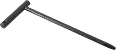 Gibraltar - 1/4" Pin Diam x 6" Pin Length, Steel L Alignment Pin - 3/8" Handle Diam x 2-1/2" Handle Length - Makers Industrial Supply