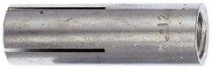 Red Head - 5/8" Diam, 5/8" Drill, 2" Min Embedment Drop-In Concrete Anchor - 316 Stainless Steel, Slotted Drive, 3/4" Thread Length - Makers Industrial Supply