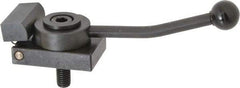 Gibraltar - 1/2-13 Stud, Standard Base, Steel Cam Action Clamp - 2-3/4" Base Len x 1-1/2" Base Height, 7-1/2" Len with Handle x 2-1/2" Height with Handle x 1-7/8" Overall Width, 5/32" Projection from Base - Makers Industrial Supply