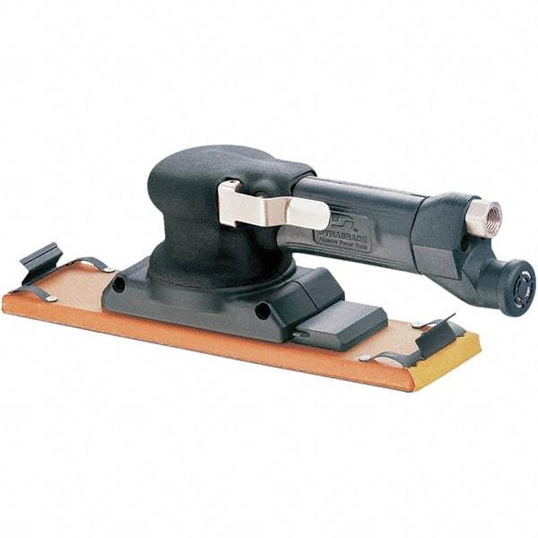 Dynabrade - 0.3 hp Inline Finishing Sander - 18 CFM Air Consumption, 6.21 bar Air Pressure, 1/4 NPT Inlet - Makers Industrial Supply