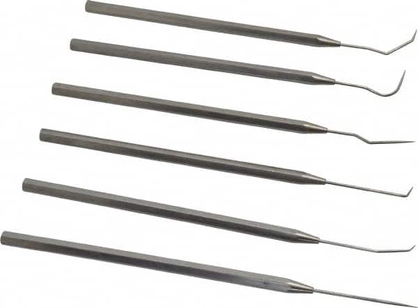 Moody Tools - 6 Piece Precision Probe Set - Steel - Makers Industrial Supply