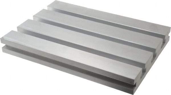 Mitee-Bite - 330.2mm Long x 228.6mm Wide x 37.6mm High Aluminum Fixture Plate - 12.7mm Plate Thickness - Makers Industrial Supply