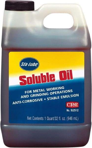 CRC - 1 Qt Bottle Cutting Fluid - Liquid - Makers Industrial Supply