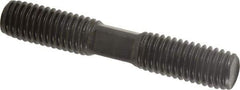 Value Collection - 1-8 5-1/2" OAL Fully Threaded Stud - Steel, Uncoated, 5-1/2" Long Thread Length - Makers Industrial Supply