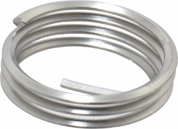 Heli-Coil - M14x1.25 Metric Fine, 3/8" OAL, Free Running Helical Insert - Tanged, Stainless Steel - Makers Industrial Supply