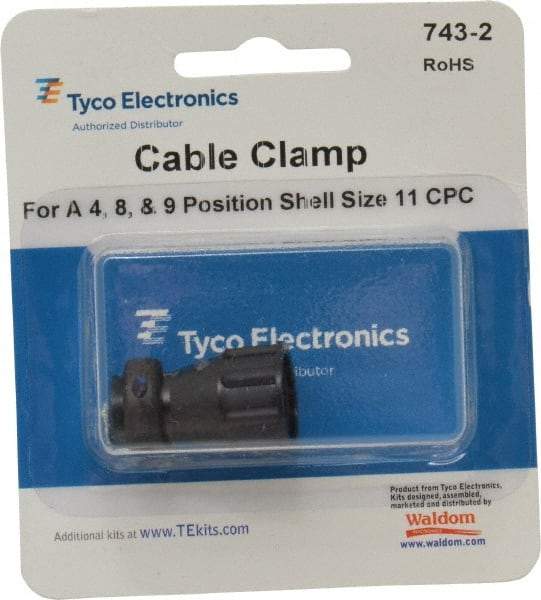 Tyco/Amp - Plastic Clamp - For #11 to 4 Wire - Makers Industrial Supply