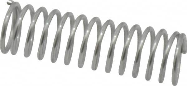 Made in USA - 7/16" OD, 0.041" Wire, Compression Spring - 5.45 Lb Spring Rating - Makers Industrial Supply