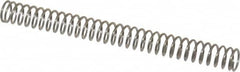 Made in USA - 1/4" OD, 0.026" Wire, Compression Spring - 1.82 Lb Spring Rating - Makers Industrial Supply