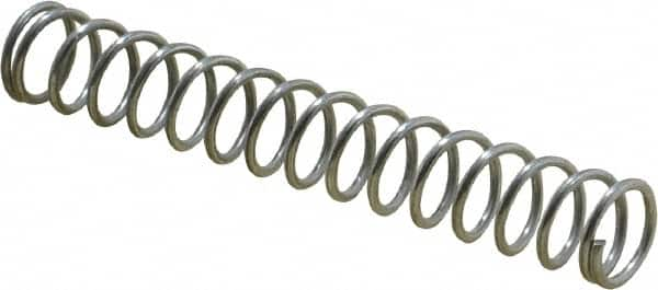 Made in USA - 7/16" OD, 0.047" Wire, Compression Spring - 8.44 Lb Spring Rating - Makers Industrial Supply