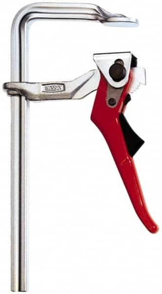 Bessey - 5-1/2" Deep Throat, 10" Max Capacity, Standard Sliding Arm Clamp - 1,800 Lb Clamping Pressure - Makers Industrial Supply