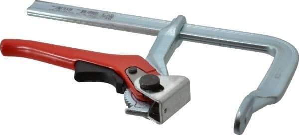 Bessey - 4" Deep Throat, 8" Max Capacity, Standard Sliding Arm Clamp - 660 Lb Clamping Pressure - Makers Industrial Supply