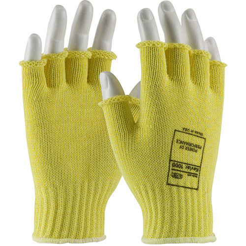 ‎07-K259/S Gloves w/Kevlar Brand - 100% Kevlar - Half Finger - 7 Gauge M. Wgt.